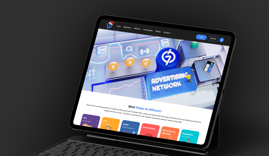 Advertising Network: Website Redesign