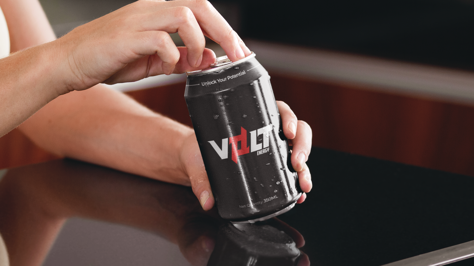 Logo Design: VOLT (Energy Drink)